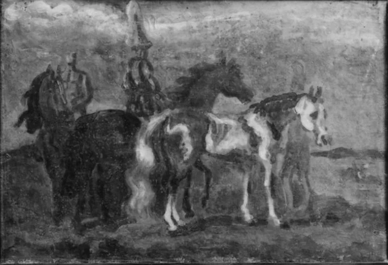 Giorgio De Chirico - Cavalli, Raccolta Casa Rodolfo Siviero